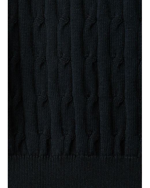 Mango T-Shirt Muga in Black für Herren