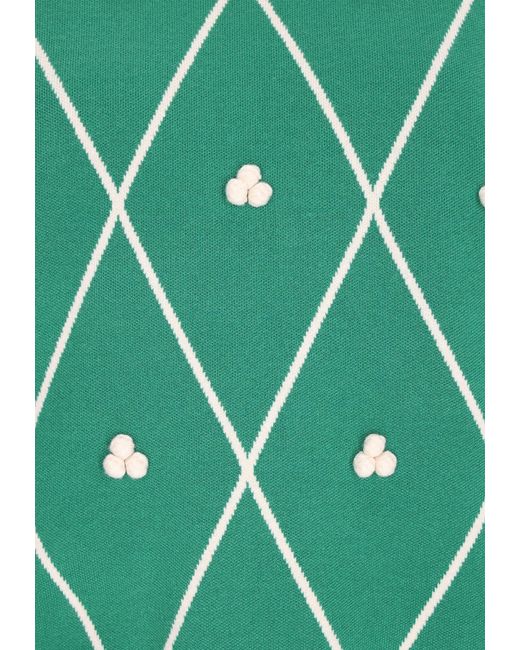 swirly Green Pullover