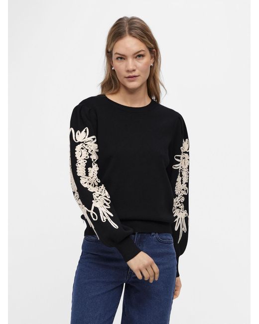Object Black Pullover Joana