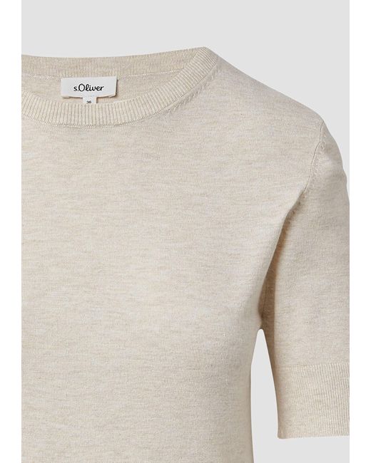 S.oliver White Pullover
