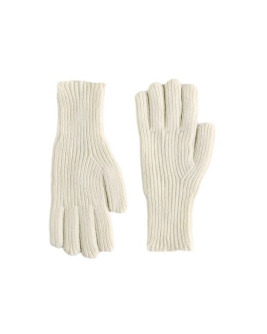 Next White Fingerhandschuhe