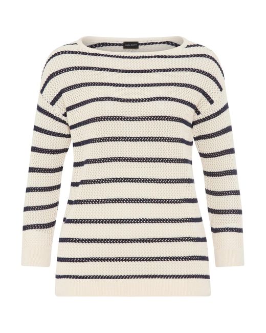 Laura Scott White Pullover