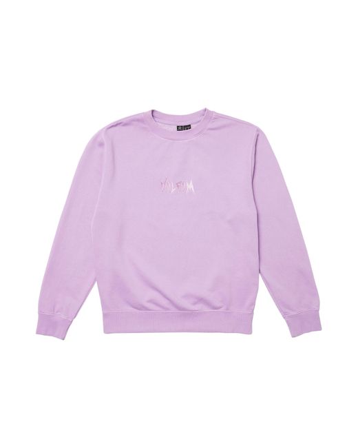 Volcom Purple Sweatshirt 'Spikstone'