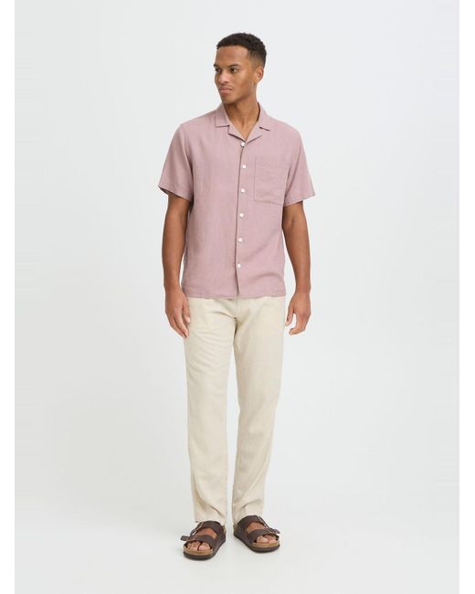 Blend Leinenhose Bhlikan in Natural für Herren