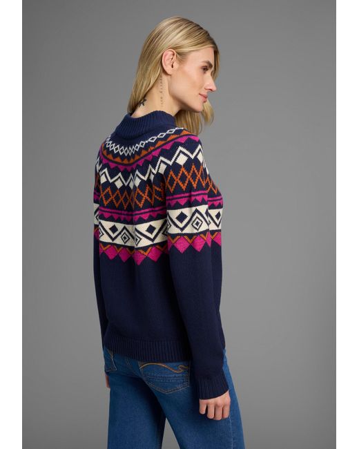 Kangaroos Blue Pullover