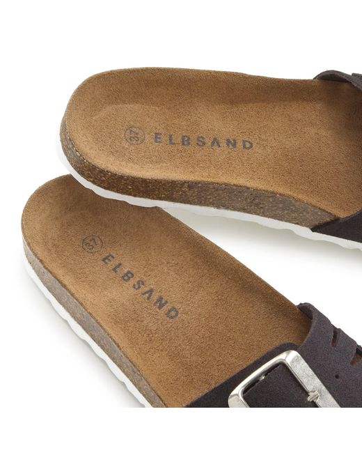 Elbsand Black Pantolette