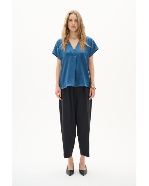 Inwear Blue Bluse 'Rinna'