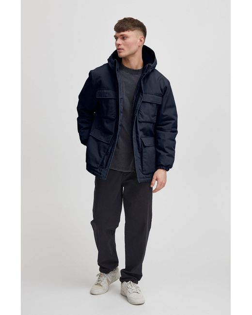 Solid Winterjacke Gaben in Blue für Herren