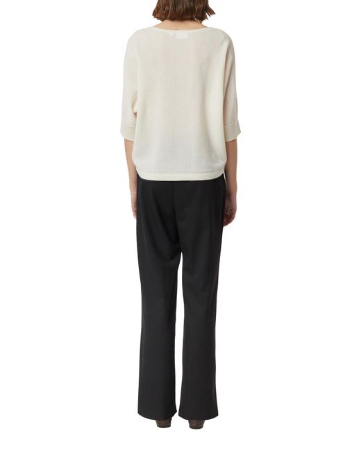 Comma, White Strickpullover