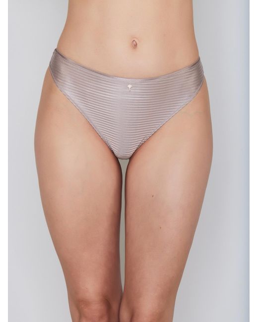 Joop! Gray String Glamour Thong