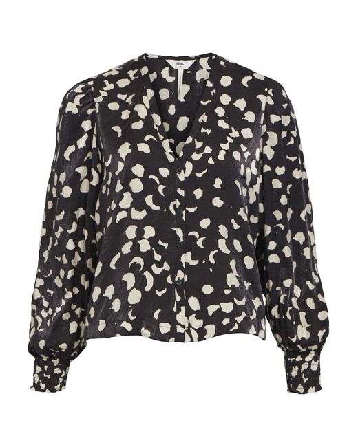 Object Black Bluse 'omika'