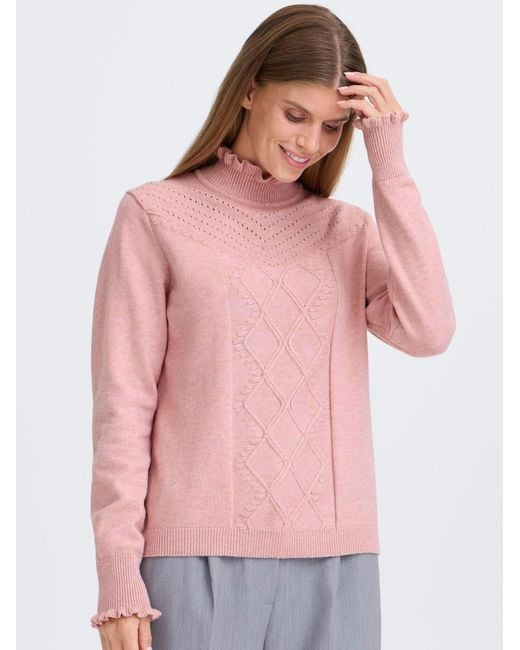 Oxmo Pink Pullover Oxbmmnera
