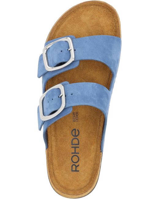 Rohde Blue Pantolette