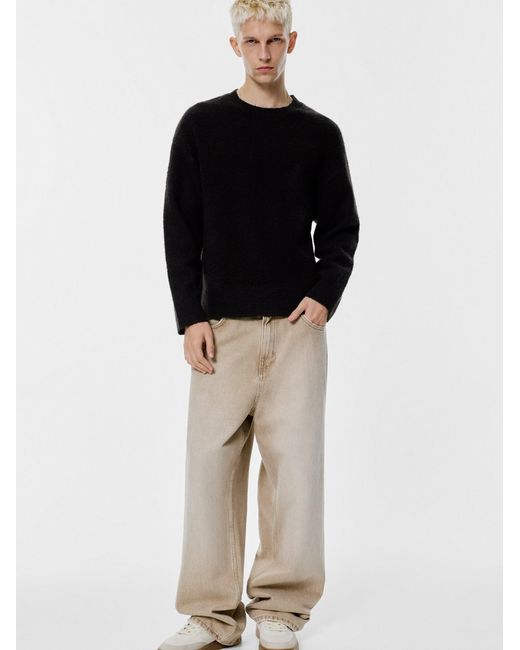 Pull&Bear Pullover in Black für Herren
