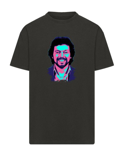 F4NT4STIC T-Shirt Tv Times Jeremy Beadle 1982 Pop Art in Black für Herren