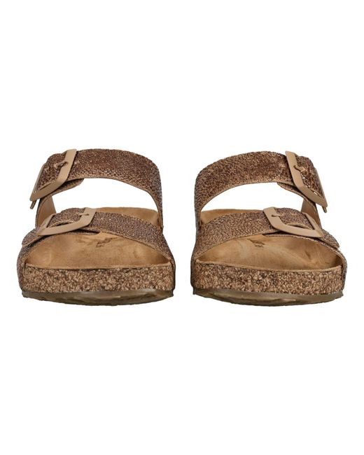 Haflinger Brown Pantolette