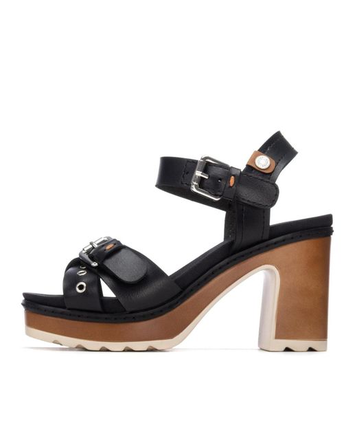 Refresh Black Sandale