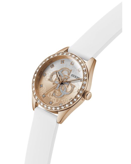 Guess White Analoguhr Ava