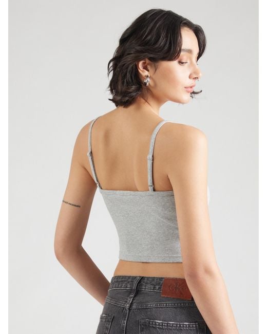 Calvin Klein Gray Top