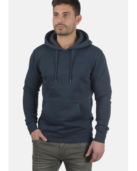 Solid Sweatshirt Bert in Blue für Herren