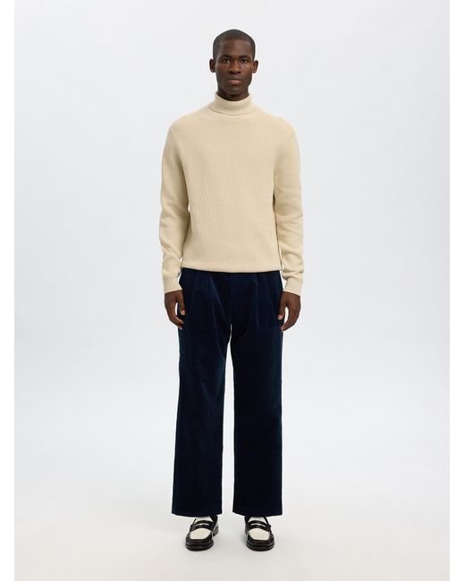 SELECTED Pullover Slhdane in Natural für Herren