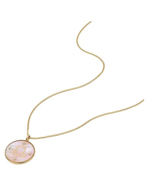 Fossil White Kette