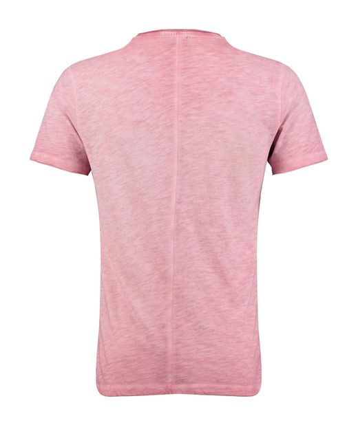 Key Largo T-Shirt Ridge in Pink für Herren