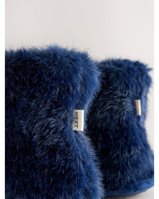 Next Blue Hausschuh