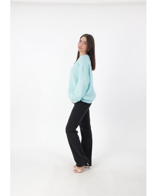 Elara Blue Pullover