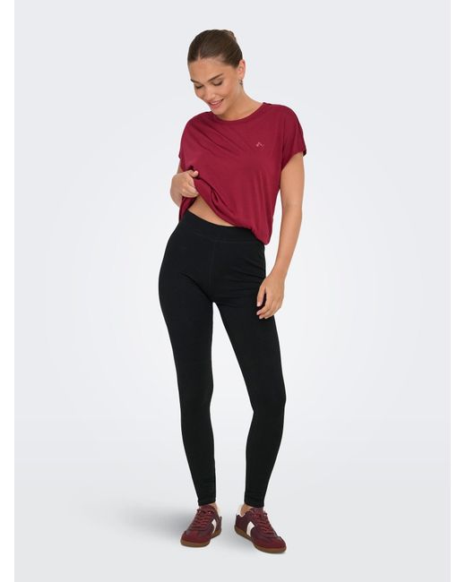 Only Play Black Sporthose