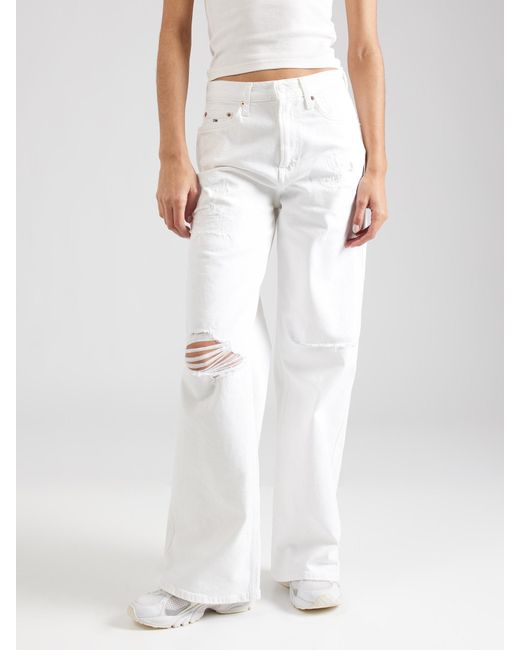 Tommy Hilfiger White Jeans 'claire wide leg'