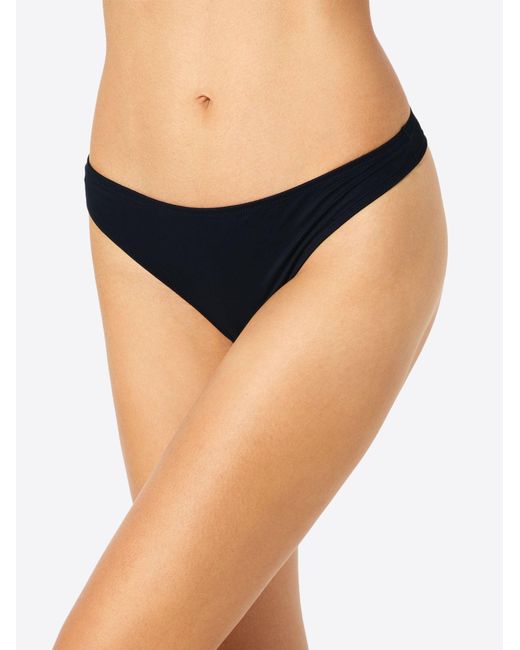 Schiesser Black String Invisible Lace