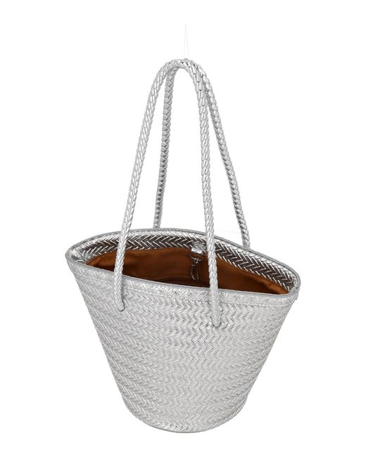 faina White Handtasche
