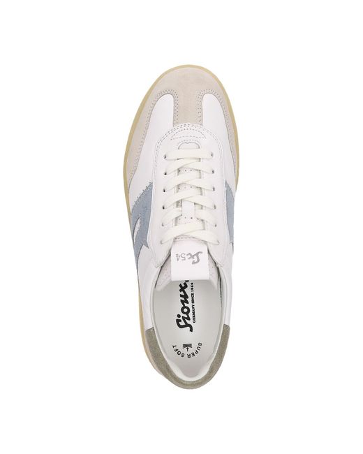 Sioux Sneaker Tedroso-711 in White für Herren
