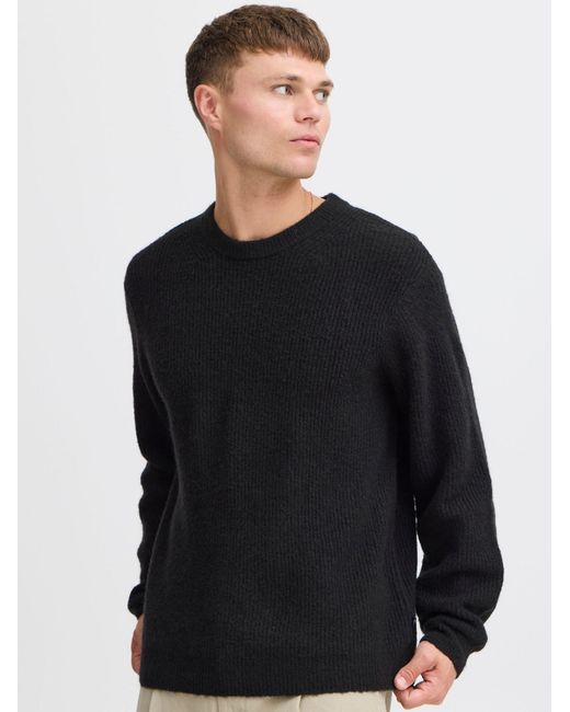 Solid Pullover Sdmack in Black für Herren