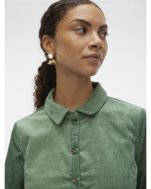 Vero Moda Green Blusenkleid 'Nina'