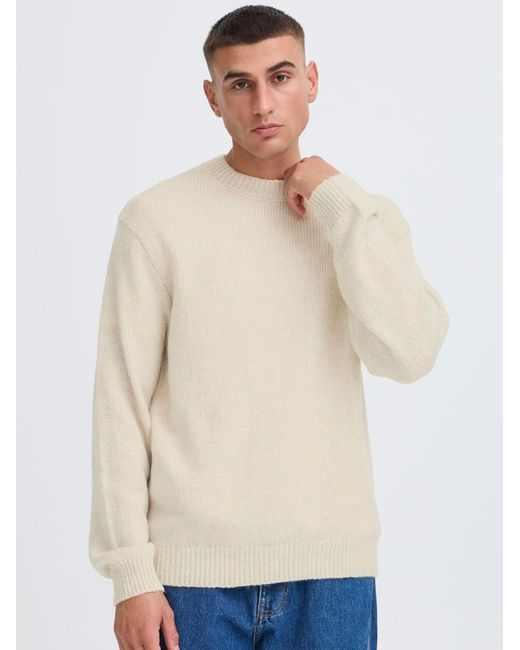 Solid Strickpullover Sdhamdani in White für Herren