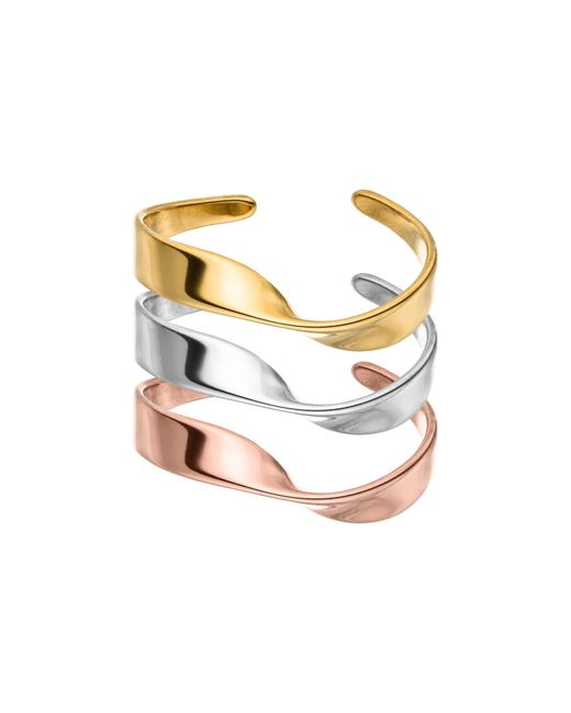 PURELEI White Ring Twist