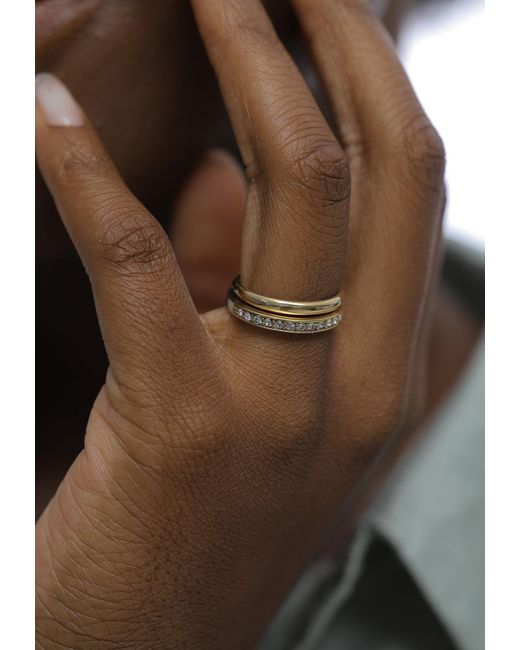 Elli Jewelry Metallic Bandring Kristall