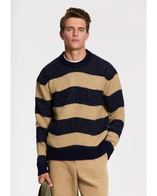 Shiwi Pullover Wave in Blue für Herren