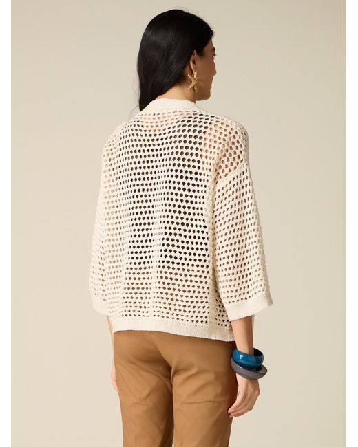 Oltre White Pullover
