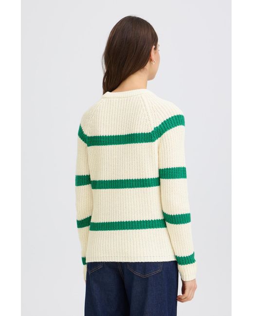 Fransa Green Pullover Frkamia
