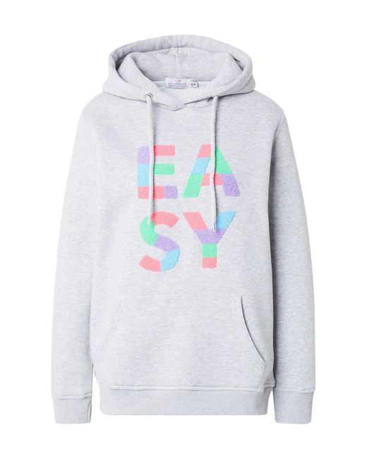Zwillingsherz White Sweatshirt 'Easy'