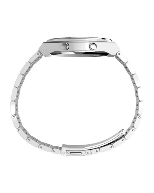 Timex Uhr Q80 Continental in Gray für Herren