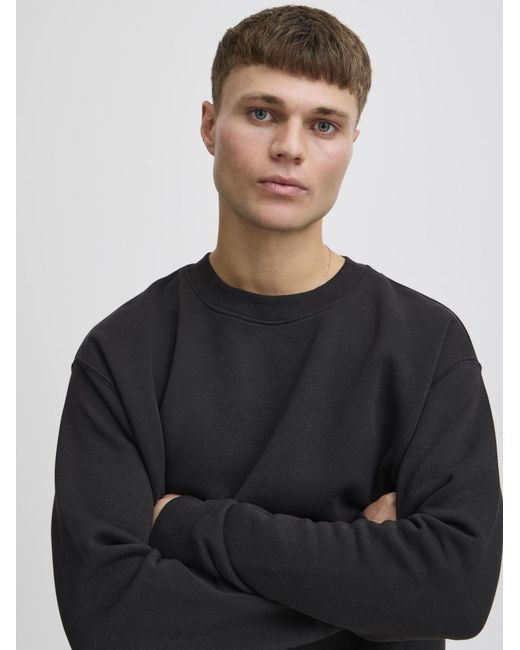 Solid Sweatshirt Sdlenz in Black für Herren