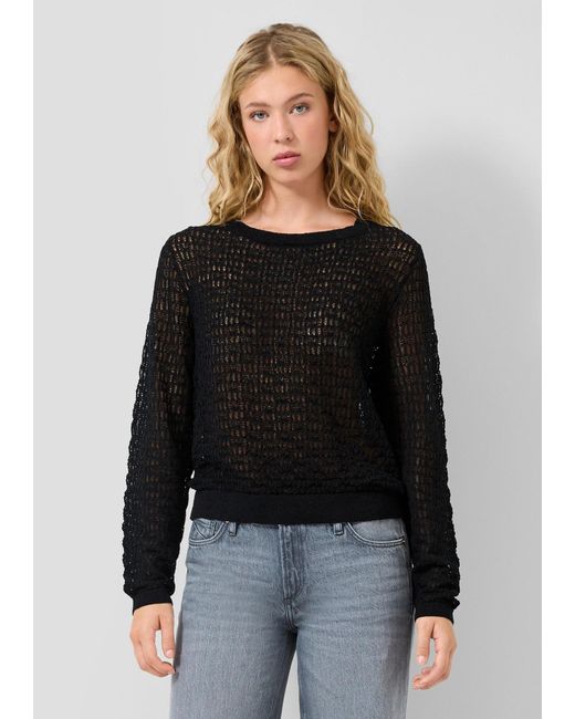 QS Black Strickpullover