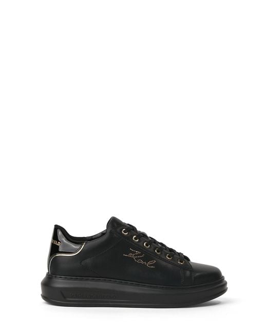 Karl Lagerfeld Black Sneaker 'Kapri'