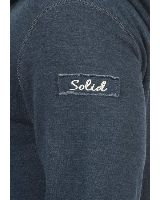 Solid Sweatshirt Tripstrip in Blue für Herren
