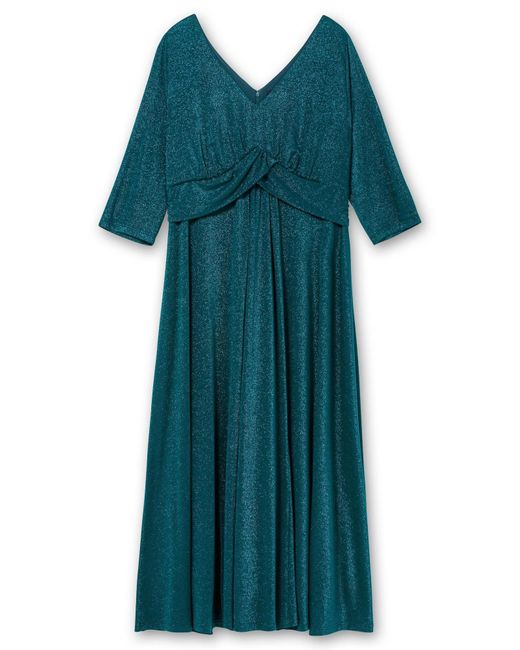 Sheego Green Abendkleid