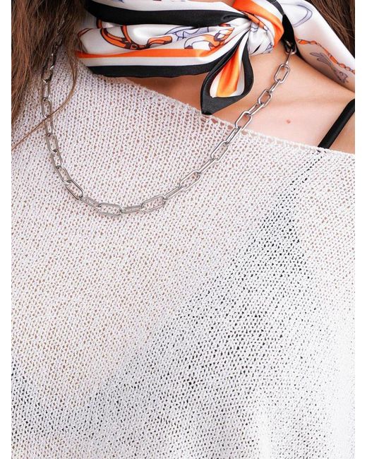 MixRay White Pullover
